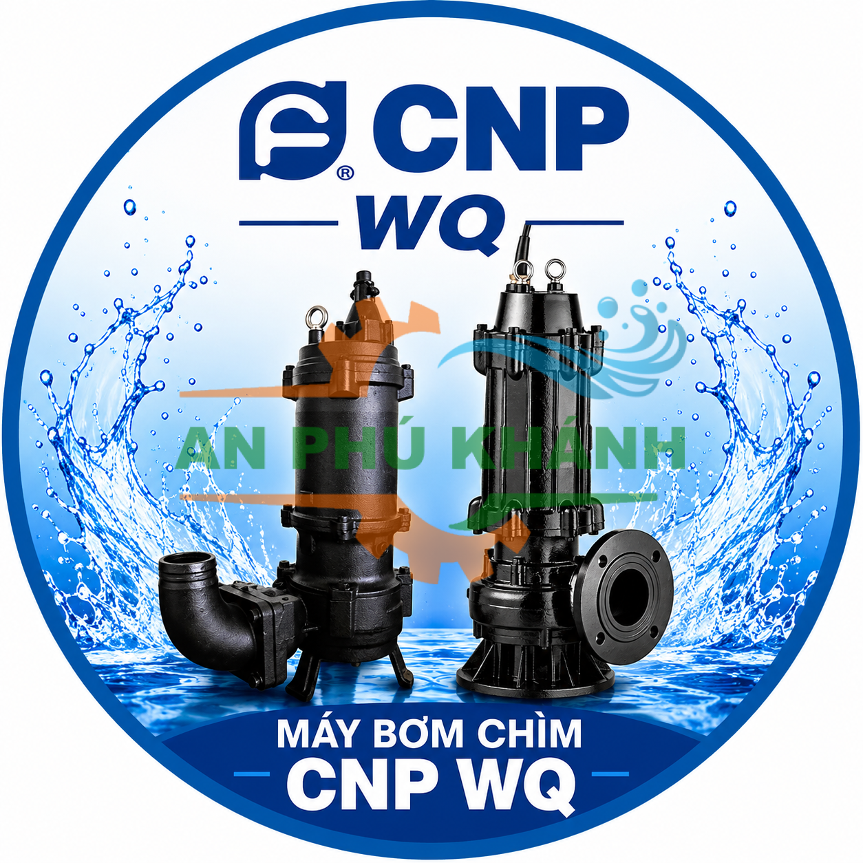 Máy bơm chìm nước thải CNP WQ