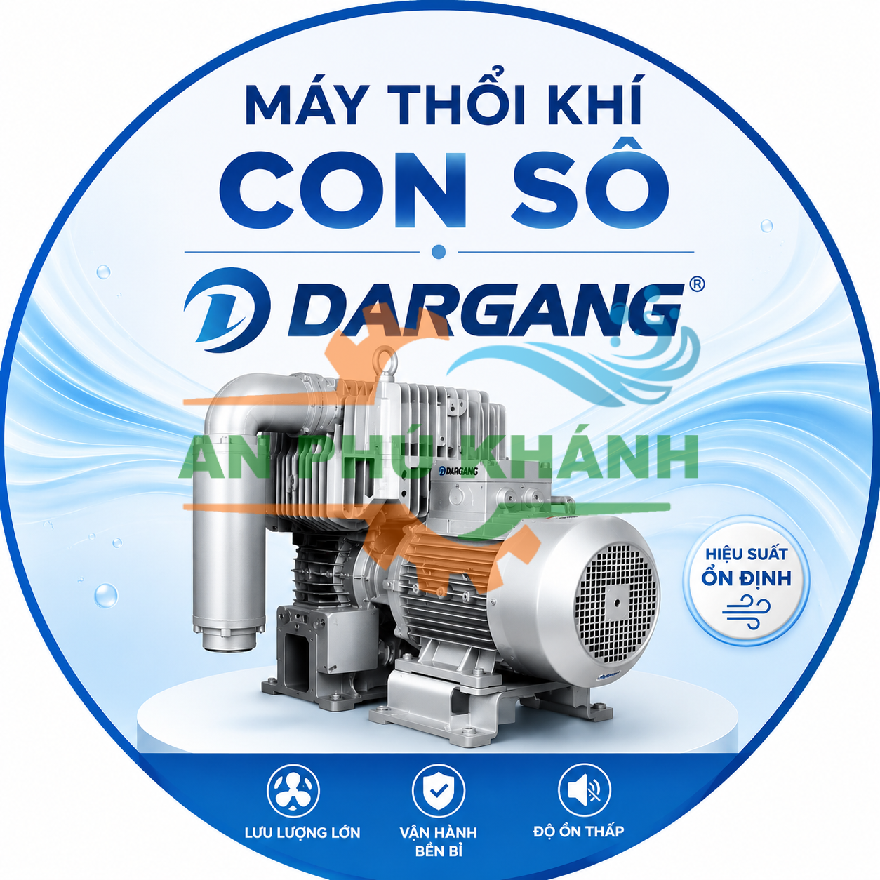 Máy thổi khí con sò Dargang