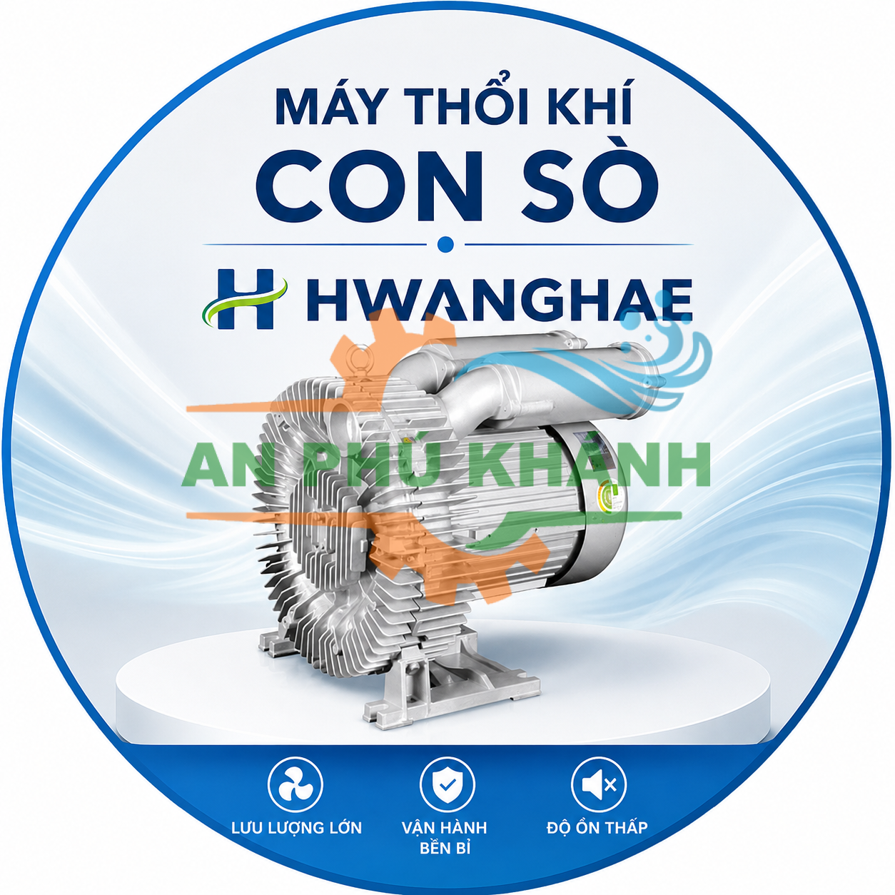 Máy thổi khí con sò Hwanghae