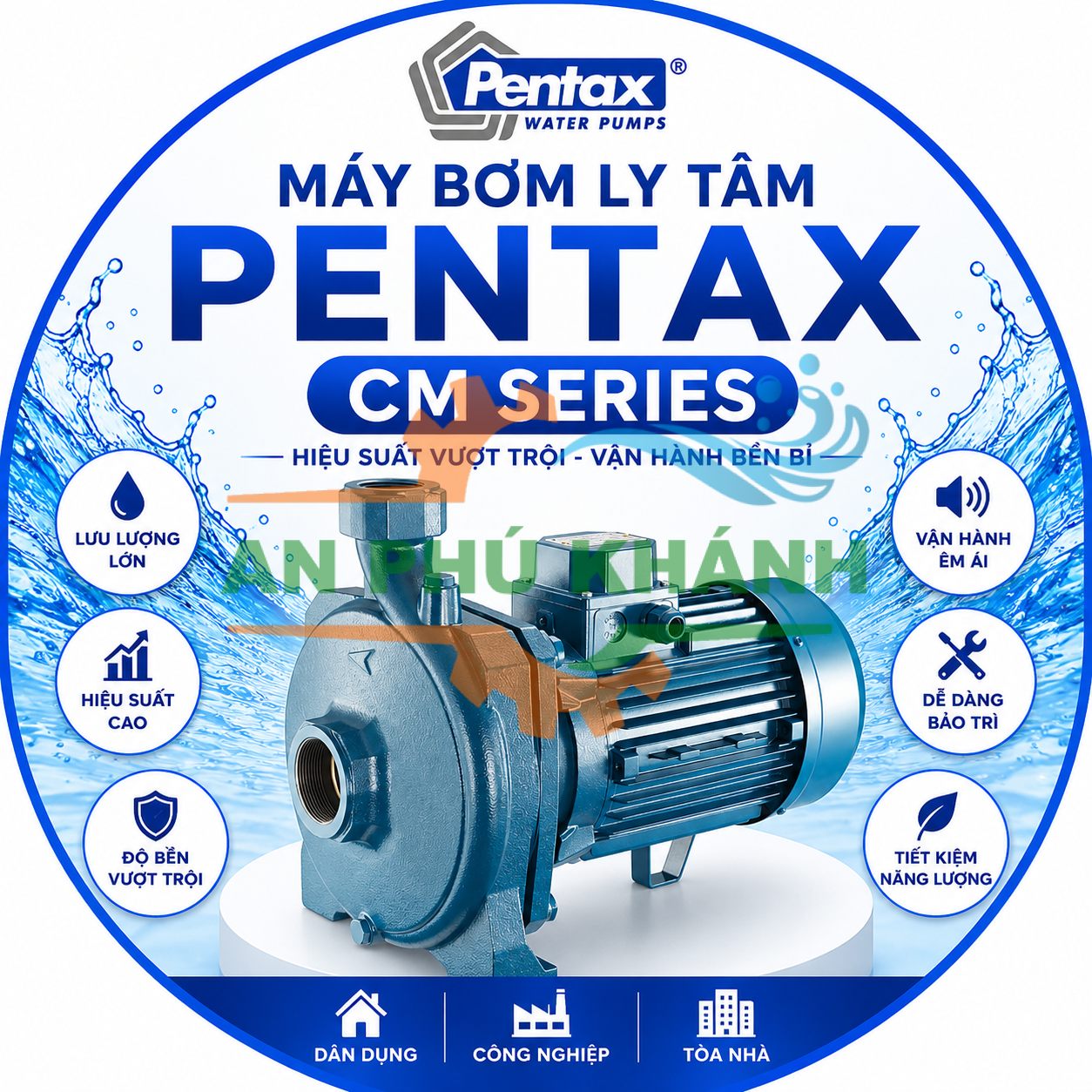 Máy bơm nước Pentax CM