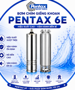 Bơm chìm giếng khoan Pentax 6E