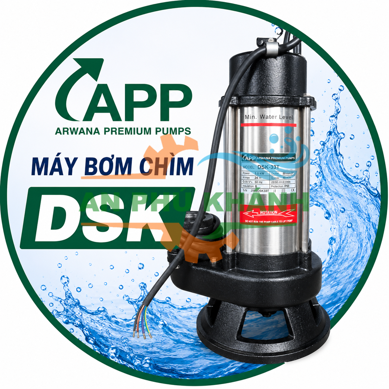 Máy bơm chìm APP DSK
