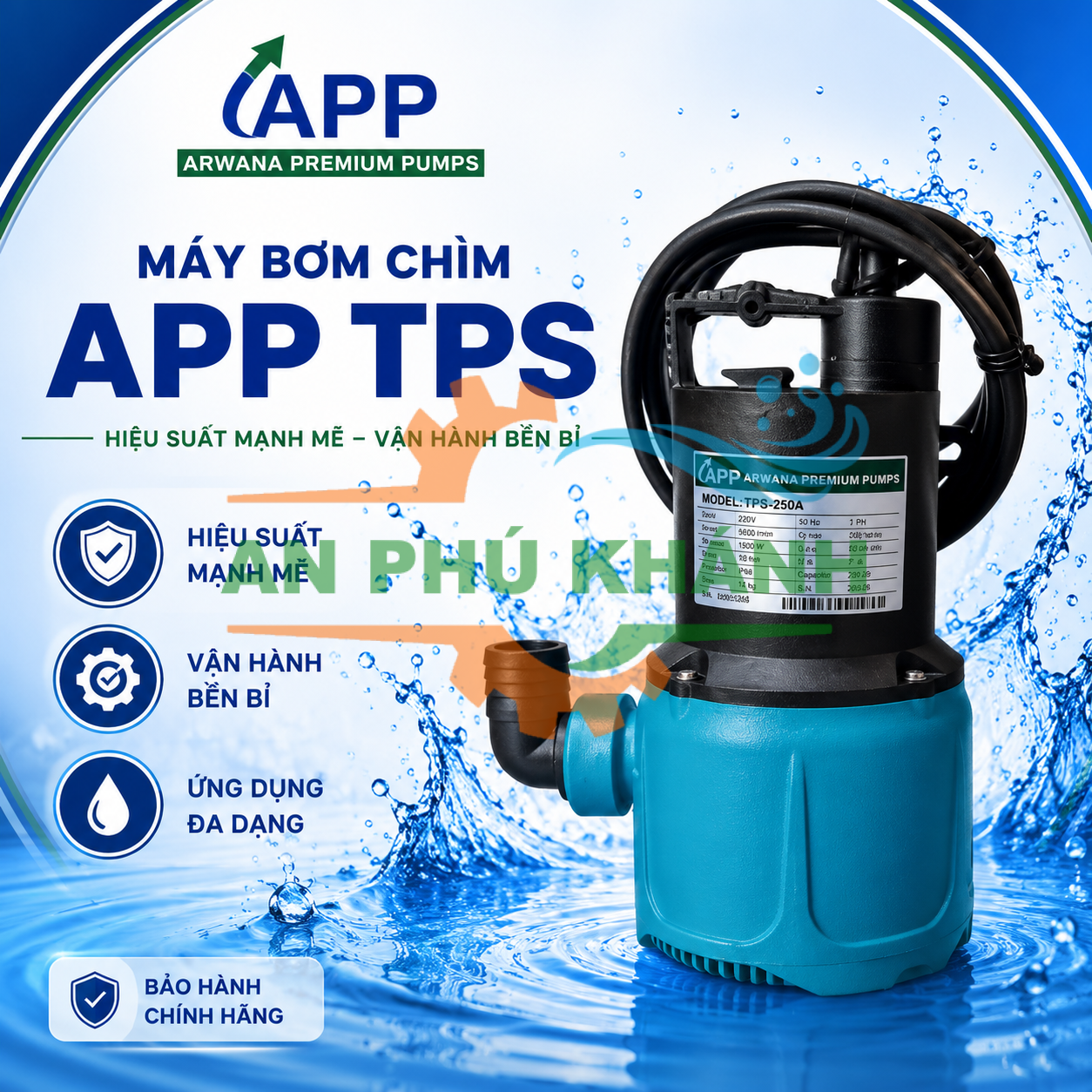 Máy bơm chìm APP TPS