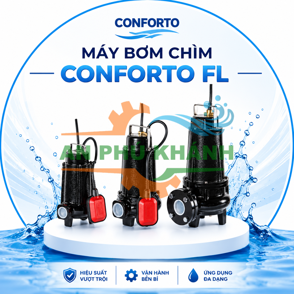 Máy bơm chìm Conforto FL