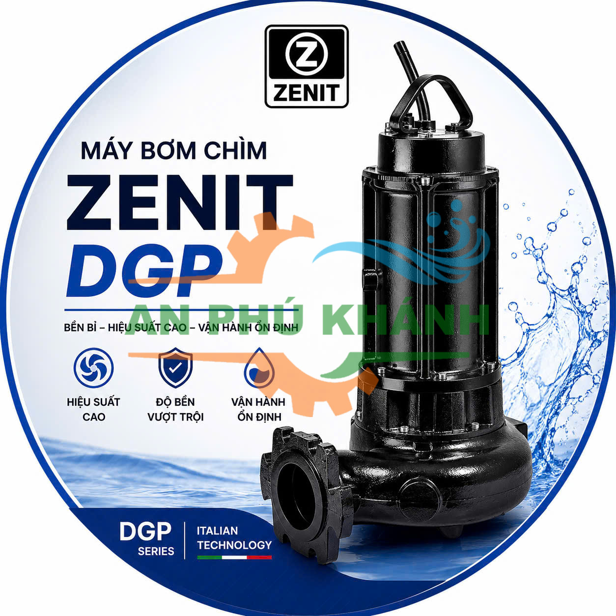 Máy bơm chìm nước thải Zenit DGP