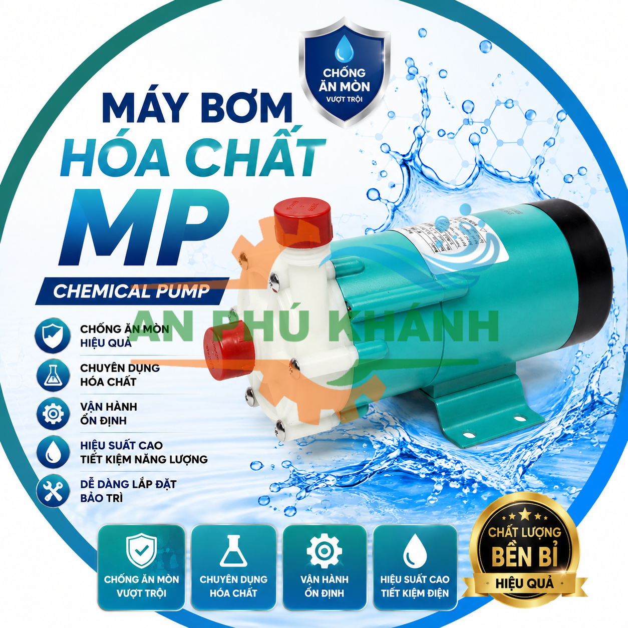Máy bơm hóa chất MP