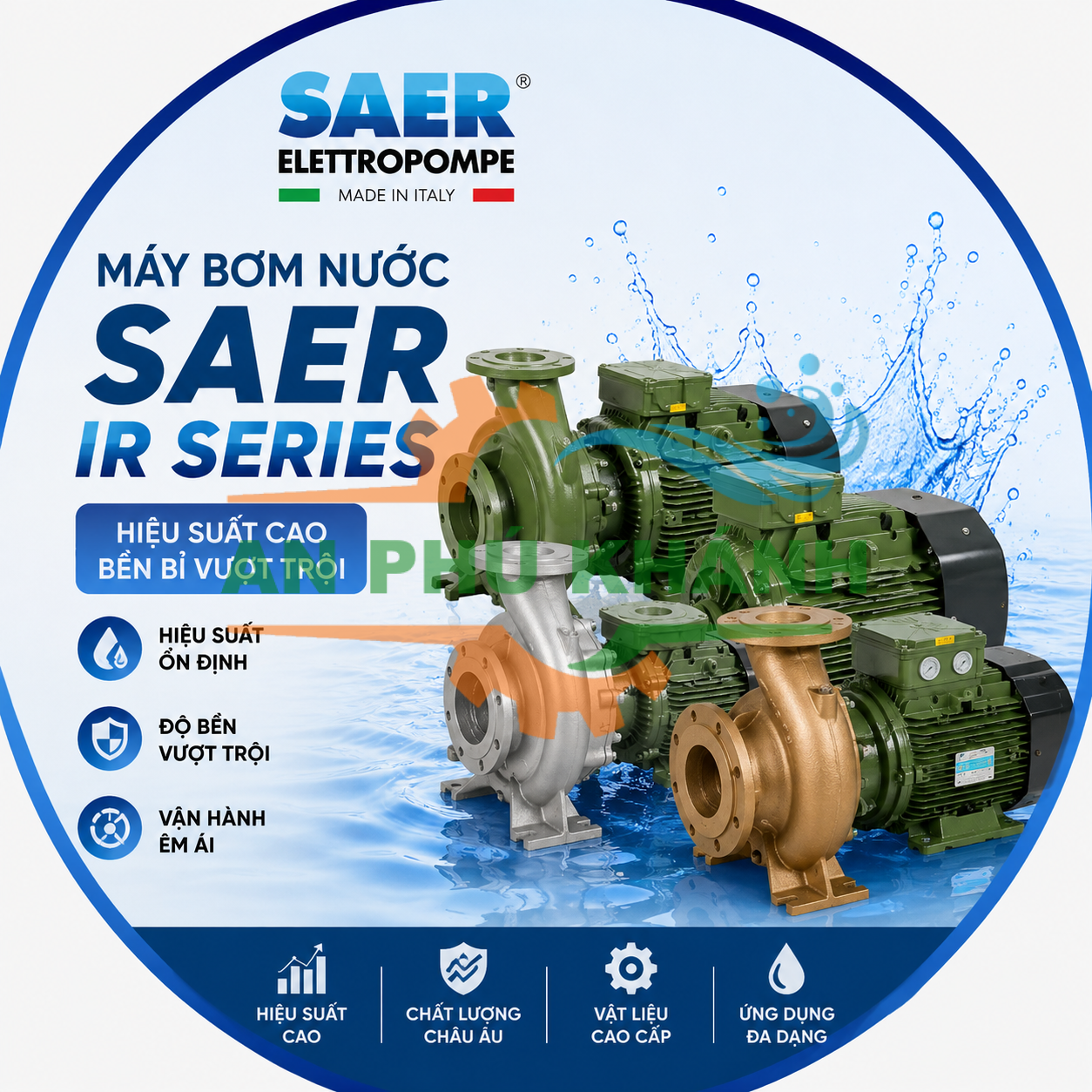 Máy bơm nước Saer IR