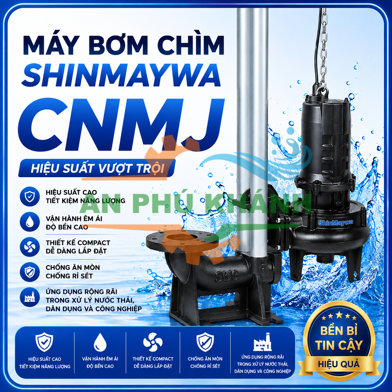 Máy bơm chìm Shinmaywa CNMJ